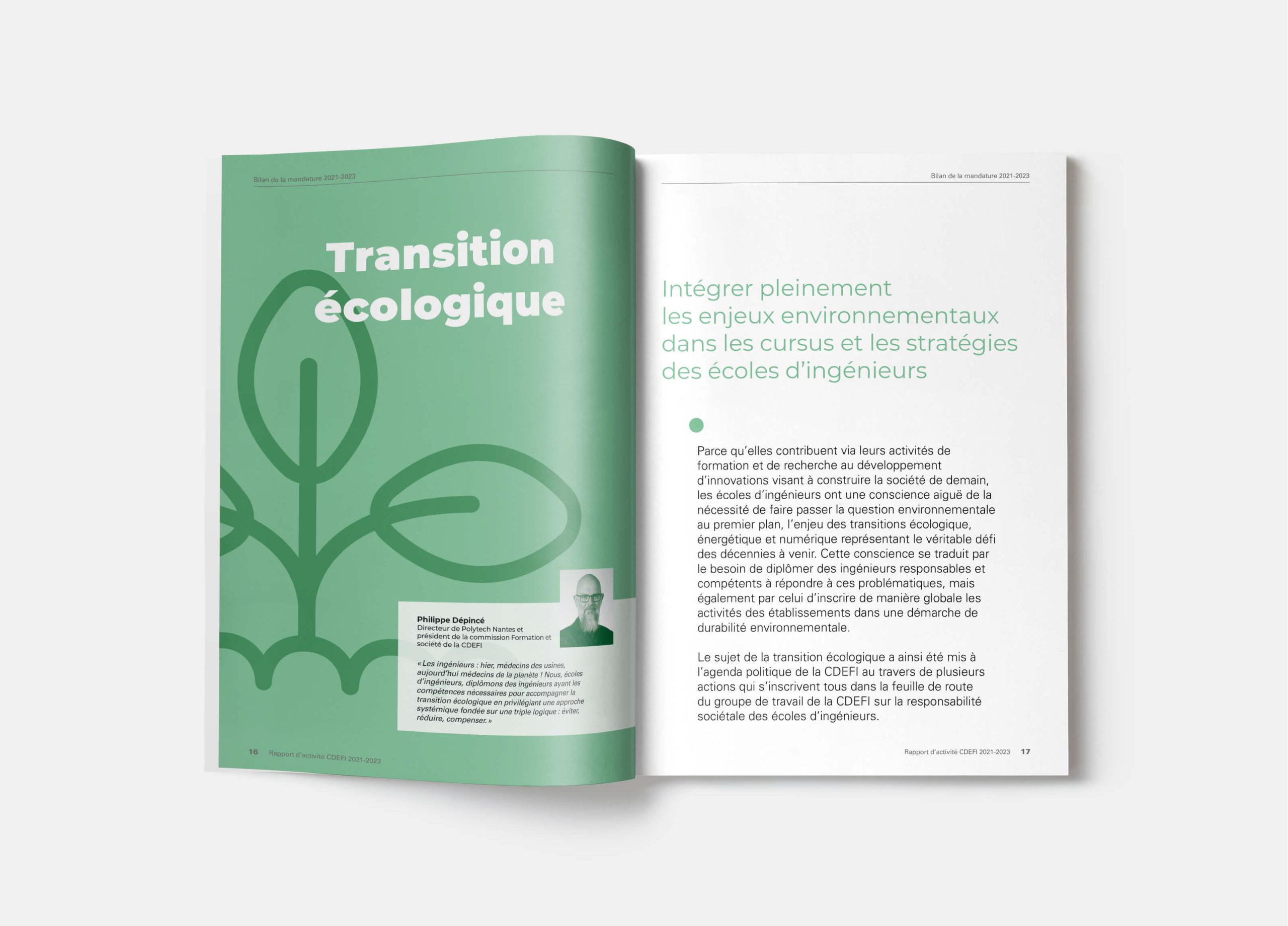 rapport d'activité CDEFI école d'ingénieurs