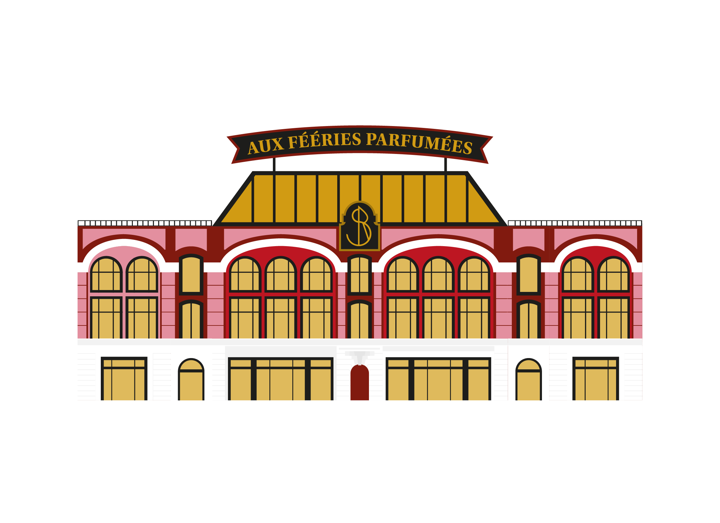 SANTA ROSA vitrines de noël 2023