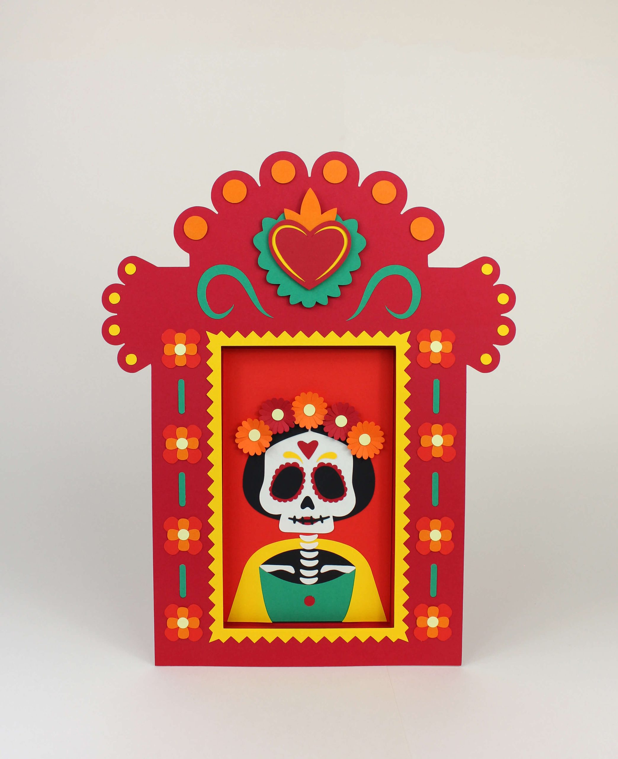 paper art dia de los muertos musée des amériques Auch