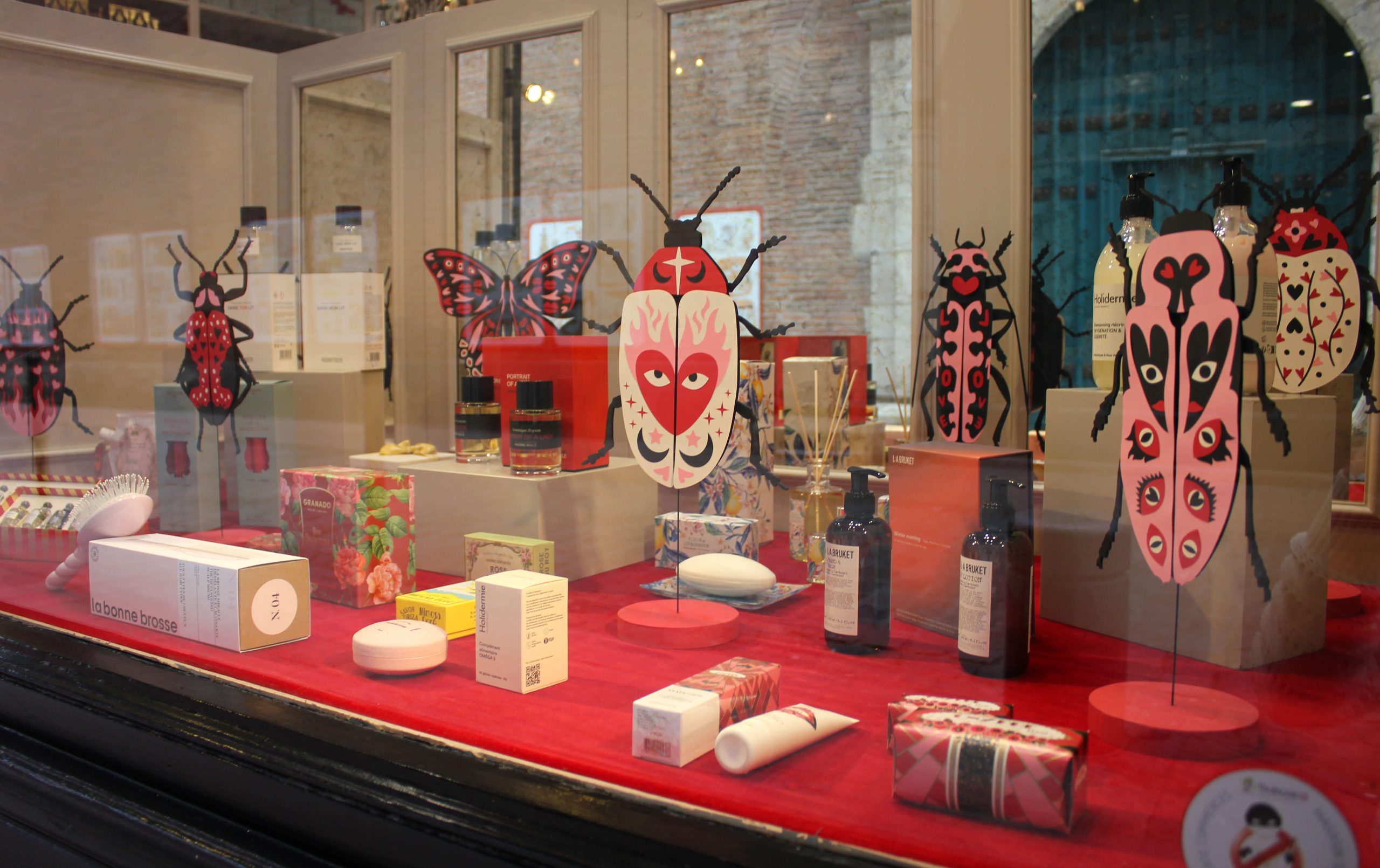 insectes paper art saint valentin barreau
