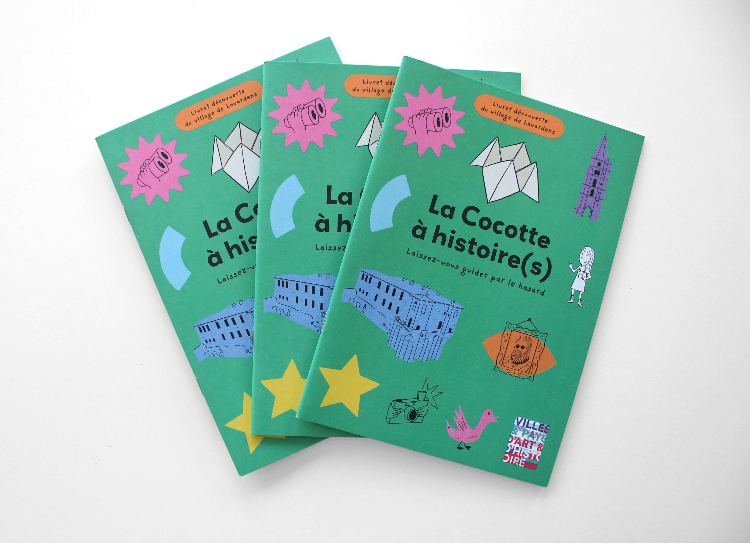 cocotte à histoire lavandes brochures tourisme gers